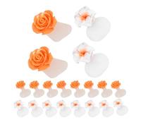 DECORNIJIA Écarteurs D'orteils pour Écarter les Orteils 16 Pièces en Silicone pour Pédicure Séparateurs Solide Outils Pratiques pour Soin des Ongles
