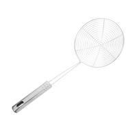 DECORNIJIA Écumoire Acier Inoxydable avec Poignée Filaire Passoire Araignée Multifonction pour Friture Pâtes et Raviolis Cuillère Égouttoir Cuisine Polyvalente