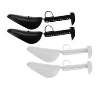 DECORNIJIA Élargisseur de chaussure réglable 2 paires, extenseur de bottes pour hommes, PP et métal plaqué, robuste, pour bottes et chaussures