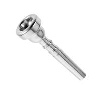 DECORNIJIA Embouchure Trompette Plaquée Accessoire de Remplacement Confortable pour Musiciens Surface Lisse et Résistante Cadeau pour Amateurs de Musique