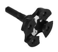 DECORNIJIA Embout de Canne Quadruple Antidérapant Alliage pour Bâtons de Marche et Randonnée Protection de Pied de Béquille Stable et Accessoire Remplaçable pour Canne Standard