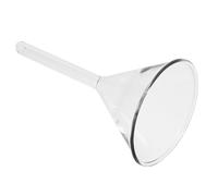 DECORNIJIA Entonnoir Triangulaire Solide pour Laboratoire Chimie Analytique Réutilisable et Résistant Filtre Entonnoir Borosilicaté pour Expériences Précises