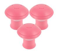 DECORNIJIA Entraîneur Facial en Silicone 3 Pièces pour Tonification du Visage Cou, Appareil de Modelage V pour Affinement Mâchoire Double Menton