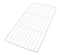 DECORNIJIA Étagère de Rangement en Métal 17×35 Cm pour Congélateur Coffre, Séparateur en Treillis Maille Blanche, Organiseur Flexible pour Organisation la Cuisine et Réfrigérateur