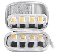 DECORNIJIA Étui Porte-anches pour Saxophone Alto et Ténor, Étui de Rangement Étanche Anti-poussière pour 20 Anches, Léger et Compact, Organiseur Professionnel pour Accessoires D’instruments