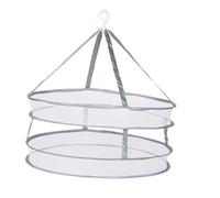 DECORNIJIA Fil Linge Suspendu Maille Séchoir Pliable pour Intérieur Et Extérieur Facile à Ranger Utiliser