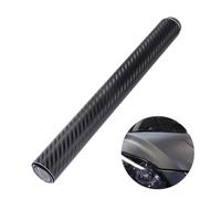DECORNIJIA Film Vinyle Autocollant Noir Fibre pour Voiture Étanche et Facile à Coller Film Protecteur Covering pour Auto Découpe Personnalisée
