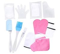 DECORNIJIA Gants Hydratants Pour Soins Des Mains Gants De Paraffine Pour Spa Réutilisables