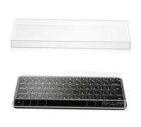 DECORNIJIA Housse de Protection Clavier Acrylique Transparent Poussière et Chat Compatible Clavier Mécanique et Accessoires PC et Design