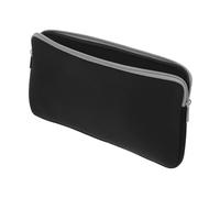 DECORNIJIA Housse de Voyage en Néoprène Imperméable pour Clavier sans Fil, Sacoche de Rangement Rembourrée Compacte Fermeture Éclair, Protection Antichoc et Anti-poussière pour Clavier