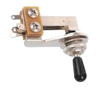 DECORNIJIA Interrupteur à Bascule Type Positions pour Guitare Électrique Accessoire Compatible avec Gibson et Remplacement Facile pour Performances et Studios