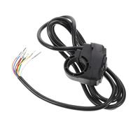 DECORNIJIA Interrupteur Multifonction Moto avec Clignotant Phare et Klaxon Facile à Installer Compatible pour Vélos Électriques et Scooters