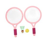 DECORNIJIA Jeux Plein Air Garçon Fille Badminton Garçon Fille Ergonomiques pour Développement Physique Coordination et Travail Équipe Jouets Sport Extérieur Polyvalents