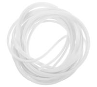 DECORNIJIA Joint D’étanchéité en Silicone Alimentaire Blanc 6x8 Mm, Bande Flexible de 5 M pour Couvercle de Boîte à Lunch et Bento, Joint de Remplacement Étanche et Résistant Micro-ondes