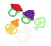 DECORNIJIA Jouets De Dentition En Silicone Pour Bébé Modèles Ours Pastèque Feuille Gourde De Mâchouillage Pour Nouveau Né Et Tout Cadeau Anniversaire Bébé
