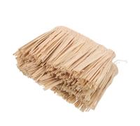 DECORNIJIA Jupe Franges Raphia Naturel pour Accessoires DIY Décoration Fête Hawaïenne Ornements Rotin pour Sacs et Chaussures