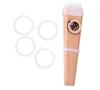 DECORNIJIA Kazoo Instrument de Musique Bois Léger pour Débutants Accessoire Guitare et Ukulélé Facile à Apprendre et Portable