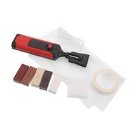 DECORNIJIA Kit de Réparation pour Sols Bois avec Cire de Restauration et Outil de Réparation pour Éliminer les Rayures sur Planchers Bois Naturel