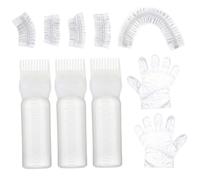 DECORNIJIA Kit de Teinture Cheveux Complet avec Applicateur Flexible Peigne Racine et Accessoires pour Coloration et Décoloration Usage Professionnel et Maison