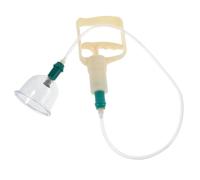 DECORNIJIA Kit De Ventouses à Pompe Manuelle Pour Thérapie Par Aspiration Prise Ergonomique Confortable Complet Pour Massage Et Soins à Domicile