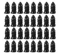 DECORNIJIA Kit Réparation Pneus Tubeless 50 Mèches Clous Plastiques sous Vide et Outil Vissage Spiralé Adapté aux Motos, Quads, Voitures et Camions pour Dépannage Rapide