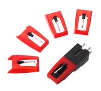 DECORNIJIA Kit Stylet de Remplacement pour Tourne-disque et Phonographe, Aiguille de Platine Vinyle Compatible, Accessoire pour Platine Dj et Home Cinéma, Stylet Précis pour Disque Vinyle