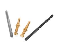 DECORNIJIA Kit Taraudage et Insert Fileté Haute Résistance pour Outil Réparation Vis Anti-desserrage avec Forets et Tarauds Métal Robuste