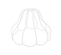 DECORNIJIA Lamp Shade Support Frame Diy Metal Palace Style Wire Cage For Table Pendant Lights Vintage Charm Easy Assembly Creative Lighting Decor
