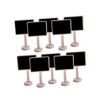 DECORNIJIA Lot De 10 Mini Tableaux Noirs En Pour Mariage Étiquettes Rustiques Décoration De Mariage Mini Chevalet