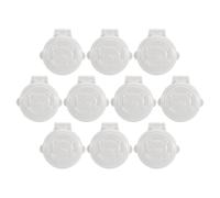 DECORNIJIA Lot de 10 Protections Boutons-Poussoirs en Plastique pour Sécurité Garçon et Filles Cache-Bouton Verrouillage Touche Protection pour Lave-Linge et Frein Usage Domestique et