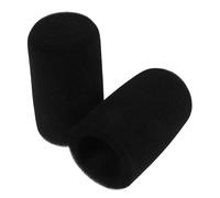 DECORNIJIA Lot de 2 Bonnettes Anti-vent en Éponge pour Microphone Sm7db, Housse de Microphone de Scène, du Bruit Vent pour Streaming, Karaoké et Conférences Professionnelles