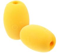 DECORNIJIA Lot de 2 Bouées de Pêche Ovales en Eva Haute Densité, Flottantes et Légères, 96x145x20mm, Couleur Vive, Outils Flottants Multifonctions pour Pêche, Kayak et Activités Aquatiques