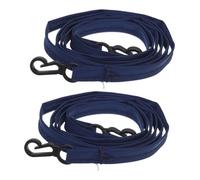DECORNIJIA Lot de 2 Pinces à Moufles Garçon et Filles Bleu Marine Cordon Suspendu pour Moufles de Ski Accessoires Légers et Sécurisés Anti-Perte Sports d'hiver et Activités Outdoor