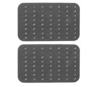 DECORNIJIA Lot De 2 Supports Suspendus en Mousse pour Appâts De Pêche À La Mouche avec Crochets Organisateur De Rangement Portable pour Hameçons Étui De Pêche À La Mouche Noir