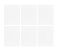 DECORNIJIA Lot de 20 Films Transparente A4 pour Impression Jet Dencre Film PET Haute Résistance pour Fabrication Plaques
