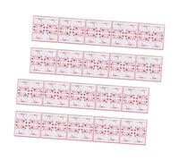 DECORNIJIA Lot de 20 Serviettes en Papier Imprimées Love de Cœur, 3 Plis, Qualité Pâte de Bois, Décorations de Table pour Mariage, Saint-valentin et Anniversaires, Absorbantes et Résistantes
