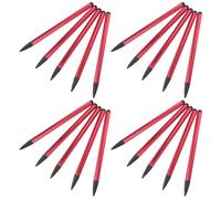 DECORNIJIA Lot de 20 Stylets Capacitifs Universels Rouges pour Téléphone Portable et Tablette Stylets Compacts pour Écriture et Dessin Précis sur Écran Tactile Accessoire Bureautique et
