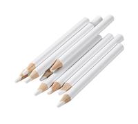 DECORNIJIA Lot de 25 Crayons pour Strass en Bois et Cire Blanc, Outils à Points Adhésifs Compatibles Pierres pour Manucure Nail Art DIY