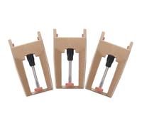 DECORNIJIA Lot de 3 Aiguilles de Remplacement pour Platine Vinyle Stylet en Aluminium Doré Pièces Détachées pour Disque Vinyle Vintage Compatible Lecture Claire et Précise