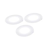 DECORNIJIA Lot de 3 Lignes Autocollantes pour Nail Art, Rubans Adhésifs Brillants Blancs, Fines Bandes de Marquage, Décorations Ongles Diy, Manucure et Pédicure