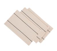 DECORNIJIA Lot de 3 Mèches en Coton Plat 9,7 Cm X 15 Cm pour Lampe à Pétrole, Accessoire Camping et Randonnée, Mèche de Rechange pour Lanterne Extérieure, Absorption, Compatible