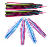 DECORNIJIA Lot de 3 Rubans Décoratifs Colorés pour Guidon de Trottinette Garçon et Filles 32 Bandes par Set Tissu Souple et Flexible Accessoires Universels pour Vélo et Draisienne