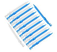 DECORNIJIA Lot de 36 Bigoudis Spirale Permanents 14 Mm en Plastique Léger sans Chaleur pour Coiffure Cheveux Bouclés, Kit Coiffant Portable pour Femmes et Filles, Boucles Solide et