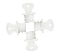 DECORNIJIA Lot de 4 Bouchons en Caoutchouc Anti-Fuite pour Bouillotte Bouchons de Rechange Moyen 20 MM Joints D’Étanchéité pour Sachets D’Eau Chaude Accessoires Solide pour Usage