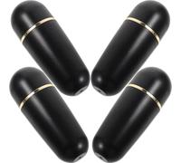 DECORNIJIA Lot de 4 Mini Boules Absorbantes d'Huile en Pierre Volcanique Visage Boules Absorbantes Spéciales pour Peau Grasse Nettoyage Doux Soin Visage Quotidien