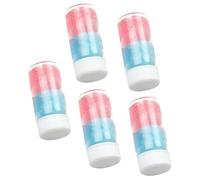 DECORNIJIA Lot de 5 pinces à épiler avec nettoyant colle 30ml, outil en verre pour extensions de cils, utilisation en salon de beauté et chez particulier