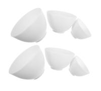 DECORNIJIA Lot De 6 Bols En Silicone Réutilisables Petits Et Moyens Pour Préparation De Masques Faciaux Diy, Matériau Silicone Sûr Sans Odeur, Usage Beauté Et Soin Quotidien