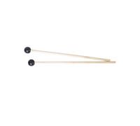 DECORNIJIA Maillets Bois pour Glockenspiel avec Tête Caoutchouc Manche pour Performance Musicale Poignée Confortable Couleur Bois et Noir