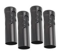DECORNIJIA Manchon de Base de Lampe E14 en Métal Robuste, 4pcs pour Remplacement de Douilles de Lustre, Accessoires D'éclairage Style Européen Rétro pour Bricolage