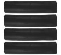 DECORNIJIA Manchons de Poignée Antidérapants pour Barre D'haltères Ø32 X 16 Cm, 4 Pièces en Plastique, Protection pour Équipement de Musculation et Entraînement Fitness